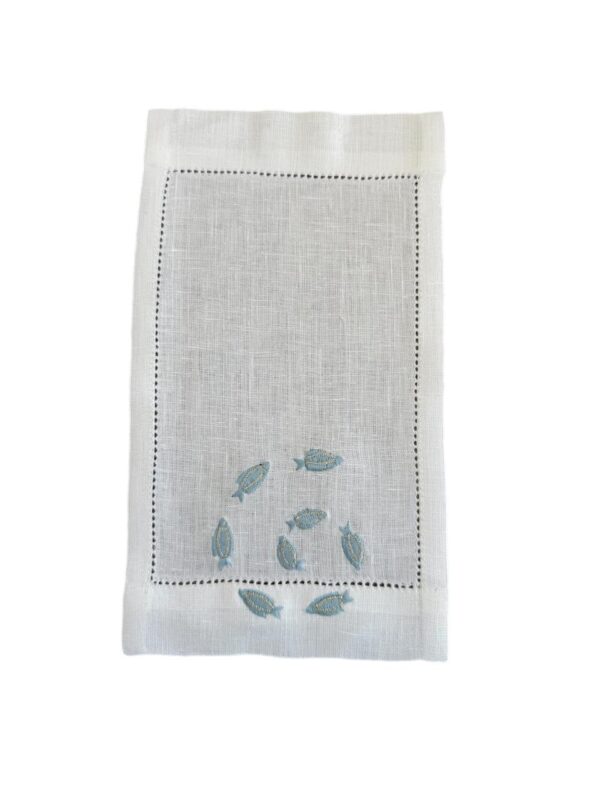 Kit com 4 Guardanapos para Drink Peixe