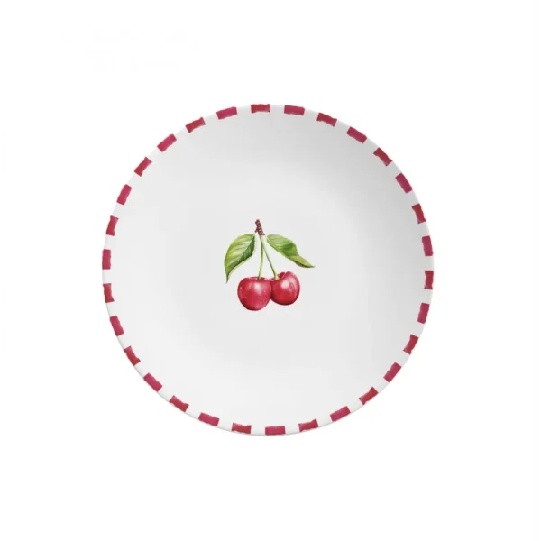 Conjunto com 6 Pratos Sobremesa Amarena