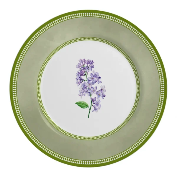 Conjunto com 6 Pratos Rasos Versailles