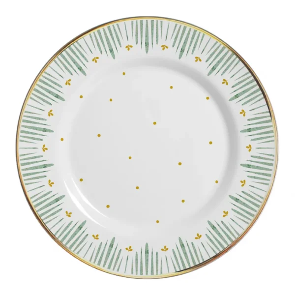 Conjunto com 6 Pratos Rasos Donatella