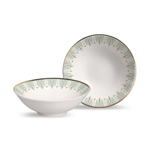 Bowl Donatella com Filete de Ouro