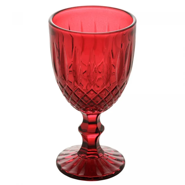 Conjunto com 6 Taças de Água Greek  Vermelha