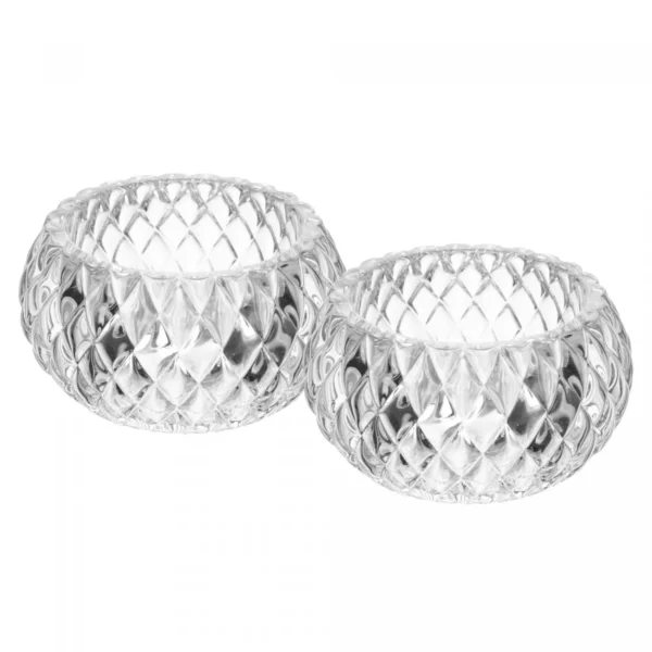 Conjunto com 2 Porta Velas Spikes