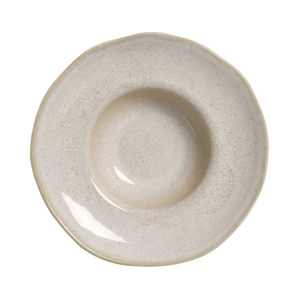 Conjunto com 4 Pratos de Massa Orgânico Latte