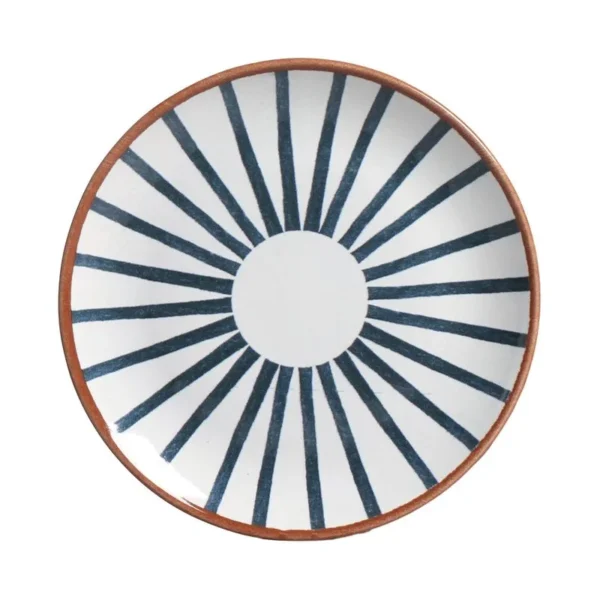 Conjunto com 6 Pratos de Sobremesa Coup Stoneware Trópico