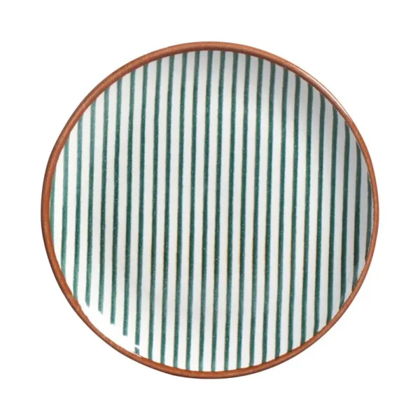 Conjunto com 6 Pratos de Sobremesa Coup Stoneware Equador Ø19,4cm