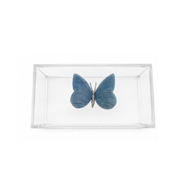 Caixa em Acrílico Borboleta Azul