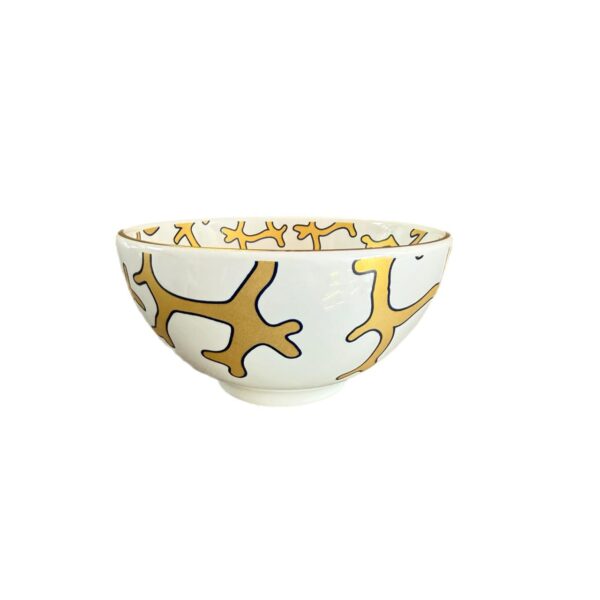 Bowl Coral Dourado
