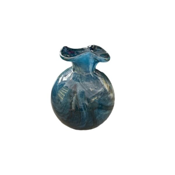 Vaso Murano Mescla Azul M
