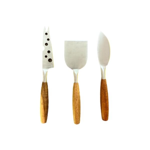 Facas Para Queijo Acacia Kenya 3 Peças